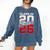 Senior 2026 Class Of 2026 Graduation 2026 Senior 26 Graduate Comfort Colors Sweatshirt Denim