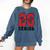 Senior 2026 Class Of 2026 School Graduation 2026 Merch Comfort Colors Sweatshirt Denim