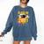 Senior 31 Class Of 2031 Back To School Graduation 2031 Comfort Colors Sweatshirt Denim