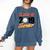 Senior Class Of 2019 Tshirt Graduation School Baseball Comfort Colors Sweatshirt Denim