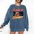 Senior Class Of 2019 Tshirt Graduation Students Football Comfort Colors Sweatshirt Denim