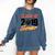 Senior Class Of 2019 Tshirt Graduation Students Hockey Comfort Colors Sweatshirt Denim