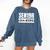 Senior Class 2019 Shirt High School Graduation Geek Comfort Colors Sweatshirt Denim