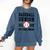 Senior Class Of 2025 Baseball Senior Night Graduation Party Comfort Colors Sweatshirt Denim