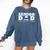 Senior Dad 2026 Class Of 2026 Graduation Comfort Colors Sweatshirt Denim