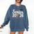 Senior Dancer 2026 Graduation Dance Senior 2026 Comfort Colors Sweatshirt Denim