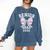 Senior Grad 2026 Class Of 2026 Senior Graduation 2026 Comfort Colors Sweatshirt Denim