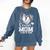 Senior Mom Class Of 2026 Baseball Graduation Heart Comfort Colors Sweatshirt Denim