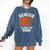 Senior Mom Class Of 2026 Basketball Graduation Comfort Colors Sweatshirt Denim