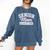 Senior Mom Class Of 2026 Senior Mama 2026 Graduation Women Comfort Colors Sweatshirt Denim
