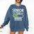 Senior Year Loading Please Wait Graduation Comfort Colors Sweatshirt Denim