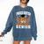Sister Class Of 2025 Senior Basketball Graduation Family Comfort Colors Sweatshirt Denim