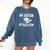 My Sister Mastered It Masters Degree Graduation MBA Comfort Colors Sweatshirt Denim