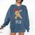 Sloth Dabbing 5th Grade Graduation Shirt Fifth Grade Grad Comfort Colors Sweatshirt Denim