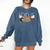 Sloth Graduation Shirt I Did It Diploma Grad Comfort Colors Sweatshirt Denim