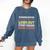 So Long Kindergarten Preschool Graduation First Grade Comfort Colors Sweatshirt Denim