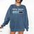 Social Worker In Progress MSW Masters Graduation Shirt Comfort Colors Sweatshirt Denim