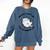 Sorry I Can't Go I'm An Indoor Cat Quote Introvert Comfort Colors Sweatshirt Denim Sorry I Can't Go I'm An Indoor Cat Quote Introvert Comfort Colors Sweatshirt Denim