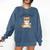 Sorry I Can't Indoor Cat Top For Introvert With Coffee Book Comfort Colors Sweatshirt Denim Sorry I Can't Indoor Cat Top For Introvert With Coffee Book Comfort Colors Sweatshirt Denim