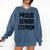 Stepmom Stepmother SEN18R Grad Senior Graduation Party Shirt Comfort Colors Sweatshirt Denim