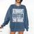 Straight Outta 2nd Grade Graduation Class 2025 Second Grade Comfort Colors Sweatshirt Denim