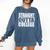 Straight Outta College Shirt College Graduation Shirt Comfort Colors Sweatshirt Denim