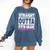 Straight Outta Fifth Grade Class Of 2018 Graduation Comfort Colors Sweatshirt Denim