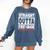 Straight Outta First Grade Class Of 2018 Graduation Comfort Colors Sweatshirt Denim