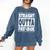 Straight Outta First Grade Graduation Class Comfort Colors Sweatshirt Denim