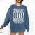 STRAIGHT OUTTA HIGH SCHOOL 2018 Graduation Grad Shirt Comfort Colors Sweatshirt Denim