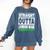Straight Outta Junior High School Class Of 2022 Graduation Comfort Colors Sweatshirt Denim