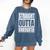 Straight Outta Kindergarten Graduation 2025 Kinder Comfort Colors Sweatshirt Denim