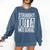 Straight Outta Med School Shirt Graduation Idea Comfort Colors Sweatshirt Denim