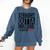 Straight Outta Middle School Graduation Shirt Class Of 2022 Comfort Colors Sweatshirt Denim