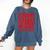 Straight Outta Preschool Graduation Class Of 2018 Comfort Colors Sweatshirt Denim