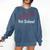Straight Outta Vet School Graduation Veternarians I Survived Comfort Colors Sweatshirt Denim