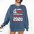 Student Graduation 2020 Tee My Happy Class Is Outta Here Comfort Colors Sweatshirt Denim
