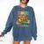 Students Future HBCU Grad History Graduation Comfort Colors Sweatshirt Denim