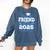 Super Proud Friend Of 2025 Graduate Senior Graduation Family Comfort Colors Sweatshirt Denim