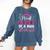 Super Proud Grandma Of 2025 Graduate Graduation Family Comfort Colors Sweatshirt Denim