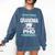 Super Proud Grandma Of A PHD Graduate Senior Graduation Comfort Colors Sweatshirt Denim