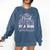 Super Proud Nephew Of 2026 Graduate Senior Graduation Family Comfort Colors Sweatshirt Denim