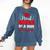 Super Proud Nonna Of 2025 Graduate Senior Graduation Family Comfort Colors Sweatshirt Denim