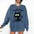 I Survived Animation School Graduation 2026 Comfort Colors Sweatshirt Denim