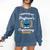 I Survived My Boyfriend's Engineering Degree Graduation Comfort Colors Sweatshirt Denim