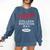 I Survived College Decision Day Graduation Class Of 25 Comfort Colors Sweatshirt Denim