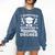 I Survived My Daughter's Master's Degree Graduation Comfort Colors Sweatshirt Denim