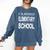 I Survived Elementary School Graduation Shirt T-Shirt Comfort Colors Sweatshirt Denim