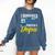 i Survived My Fiance's Masters Degree Graduation Gifts Comfort Colors Sweatshirt Denim