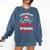 i Survived My Fiance's Nursing Degree Graduation Gifts Comfort Colors Sweatshirt Denim